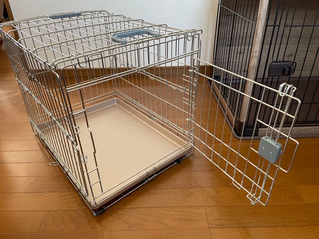 ほぼ未使用 美品☆ 犬 ケージ DCM ウッディサークル ミニケージ他おまけ付き