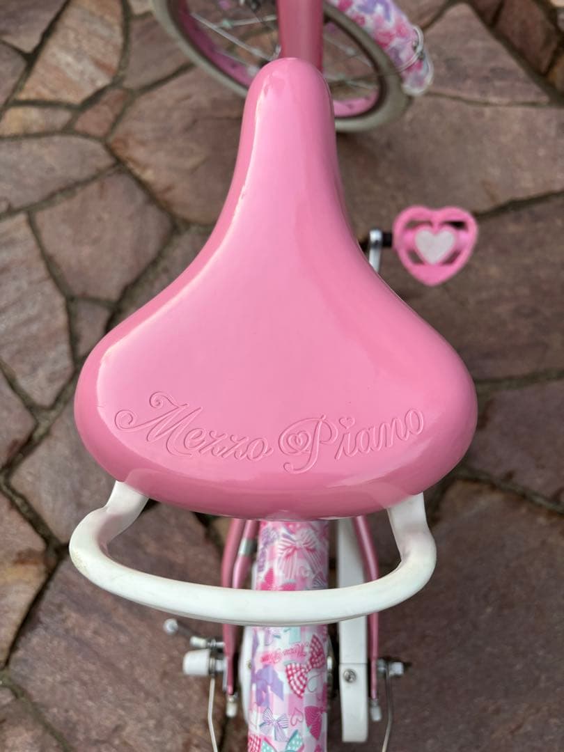 自転車　メゾピアノ 16インチ　サイクルベースあさひ　補助輪