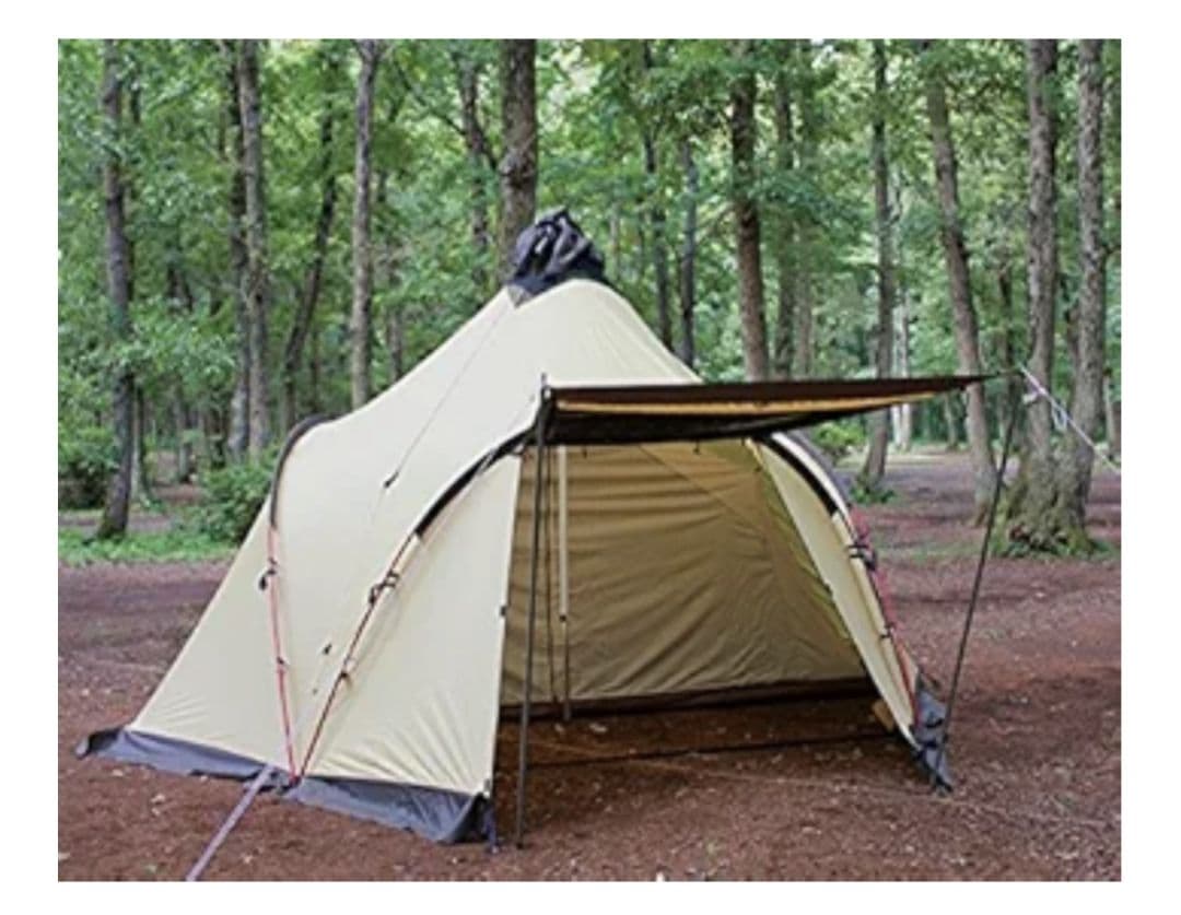 ogawa トレス　3アーチポールテント　グランドシート付き