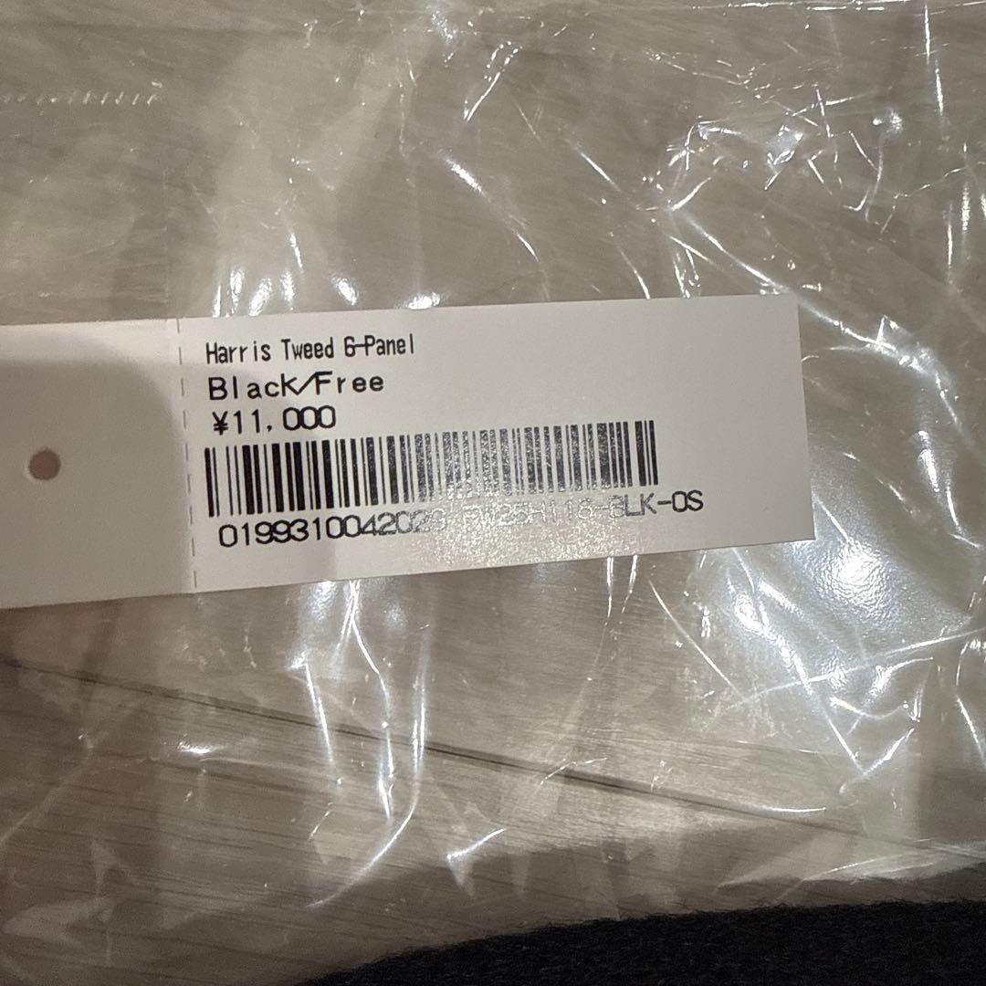 【新品】Supreme × Harris Tweed Logo Cap 25aw