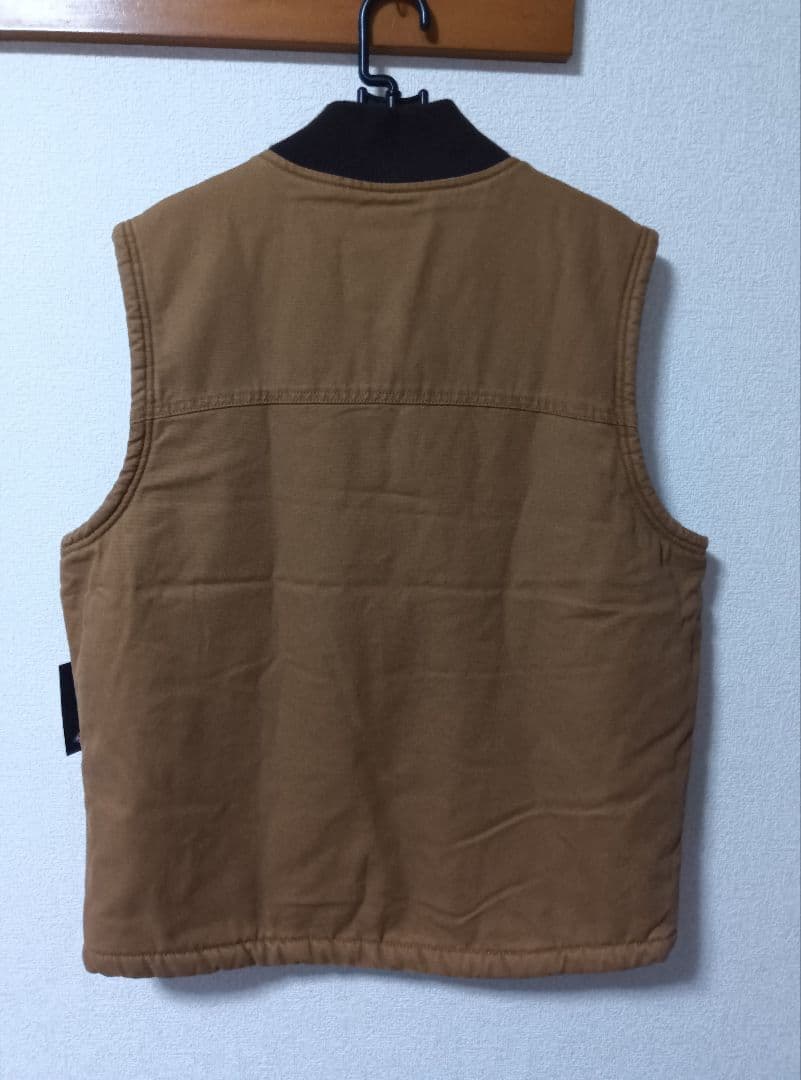 Dickies ブラウン ダックベスト Mサイズ