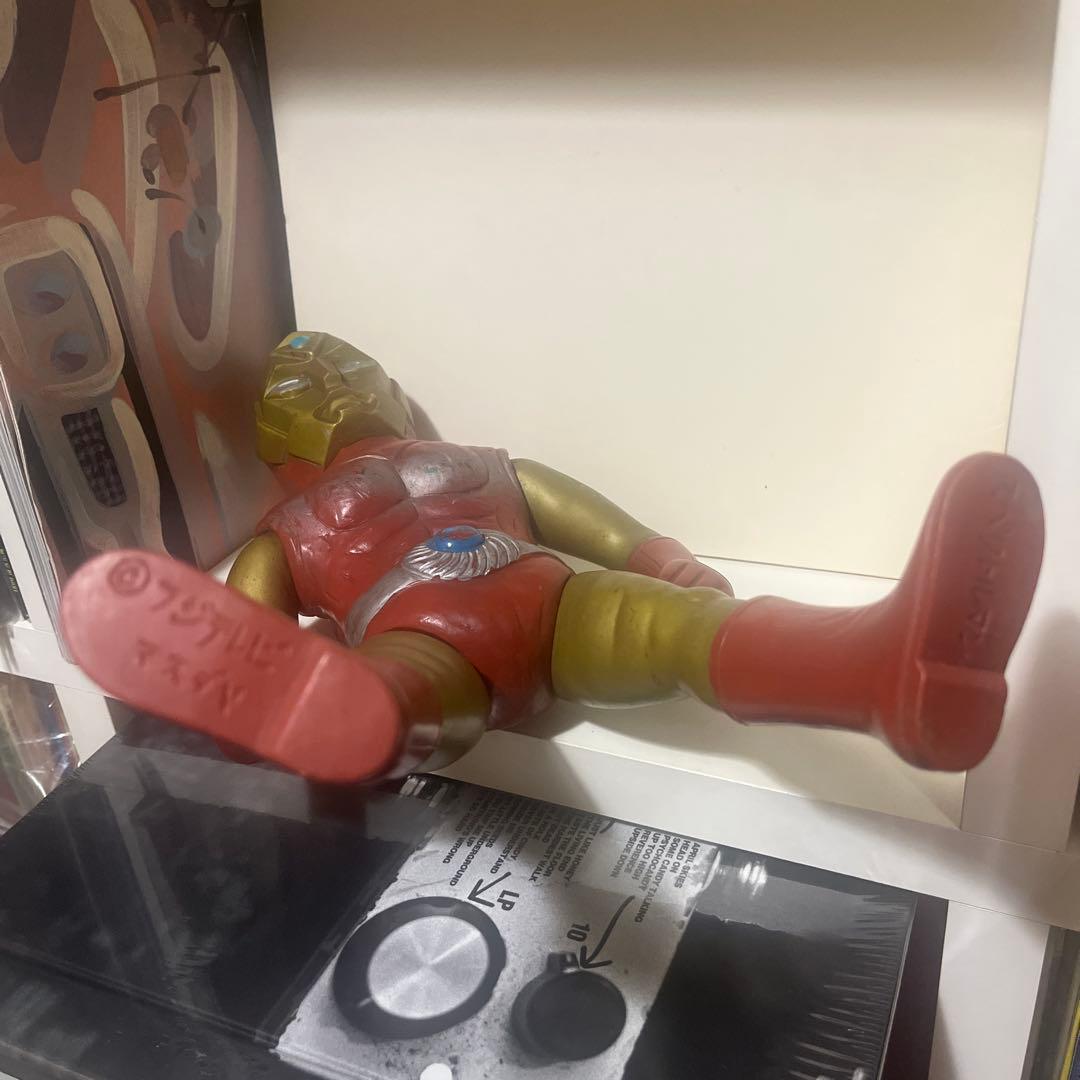 マスダヤ製 スペクトルマン トーキング ソフビ フィギュア 当時物