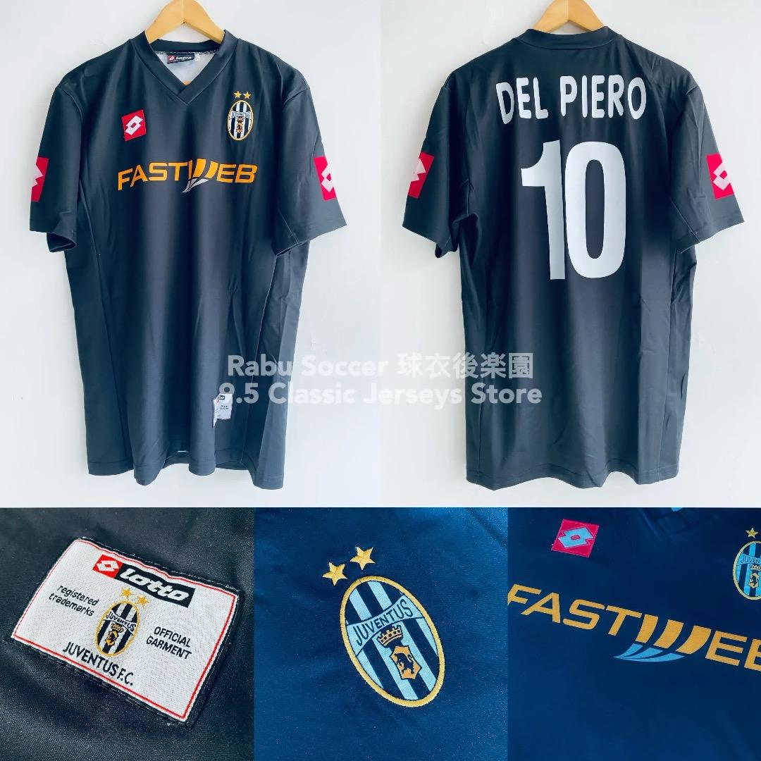 ユベントス 01/02 アウェイ ユニフォーム #10 デル・ピエロ