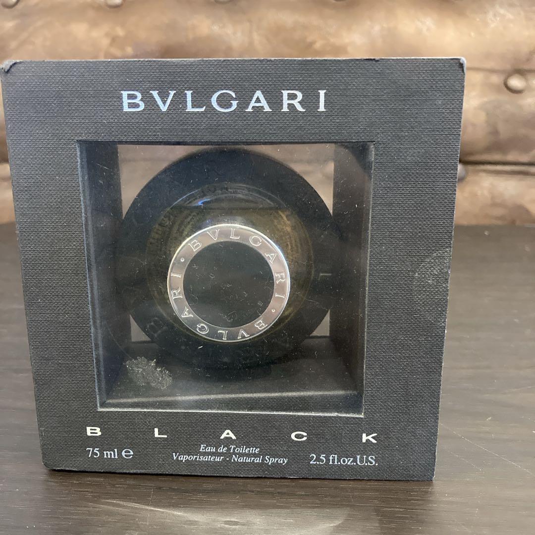 【未使用　廃盤】BVLGARI BLACK オードトワレ 75ml 　ブルガリ