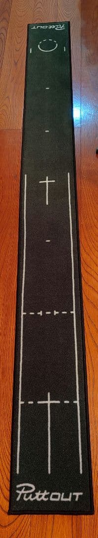 【即購入⭕️】 PuttOUT スリム パターマット 25cm×240cm