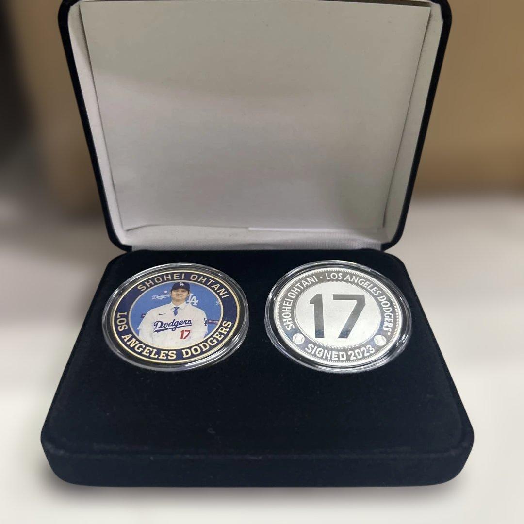大谷翔平　記念メダル　2023　ドジャース移籍記念　プレミアム　MLB　限定
