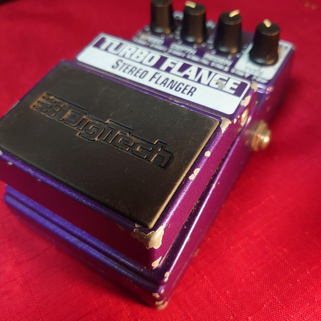 ギター digitech turbo flange stereo flanger