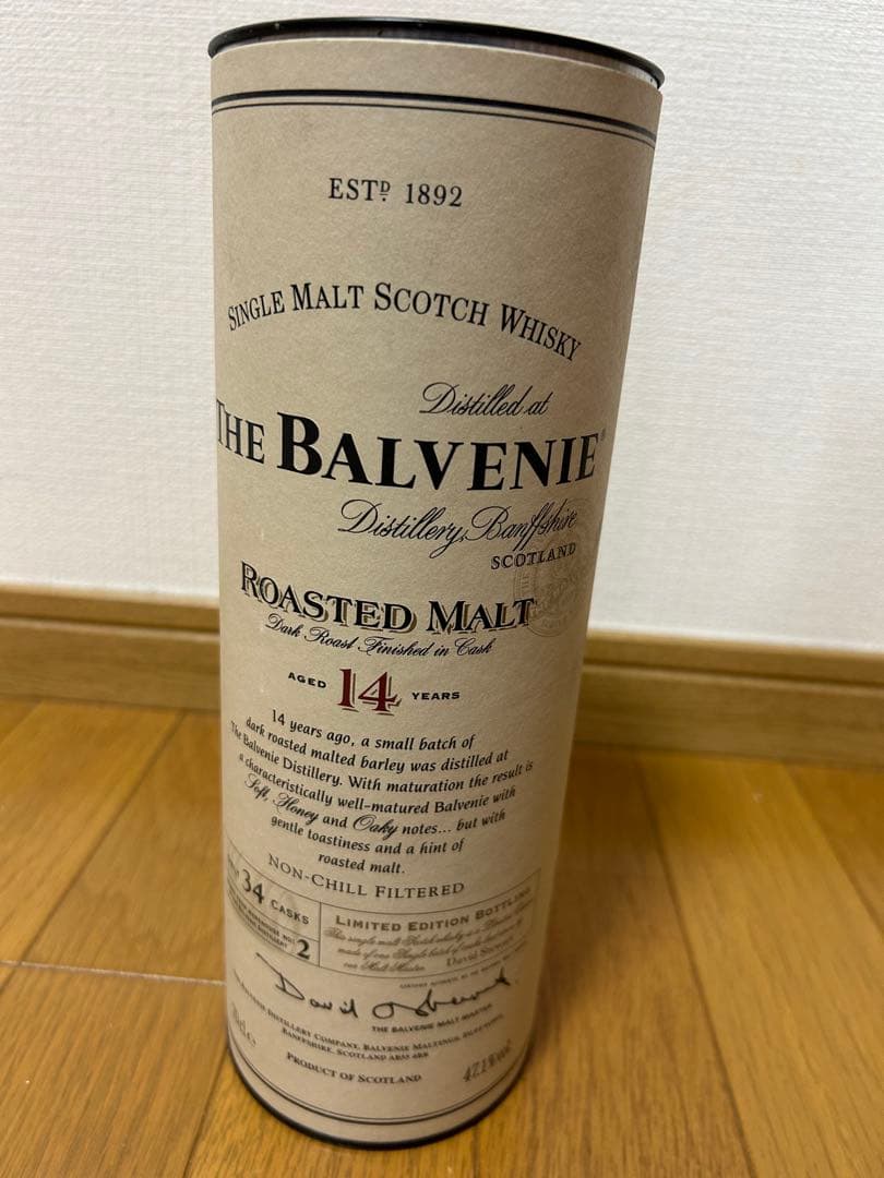 (レア品)THE BALVENIE ROASTED MALT 14年