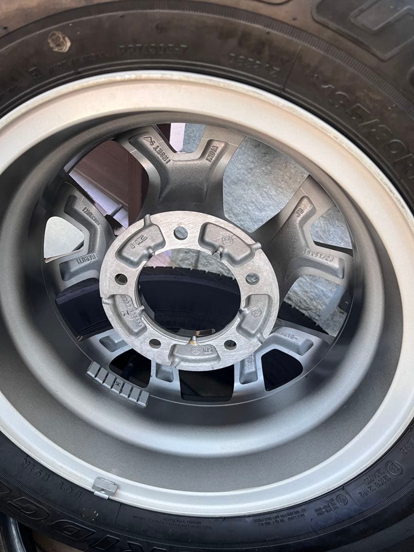 ジムニーノマド BRIDGESTONE 純正アルミホイールセット 新車外し