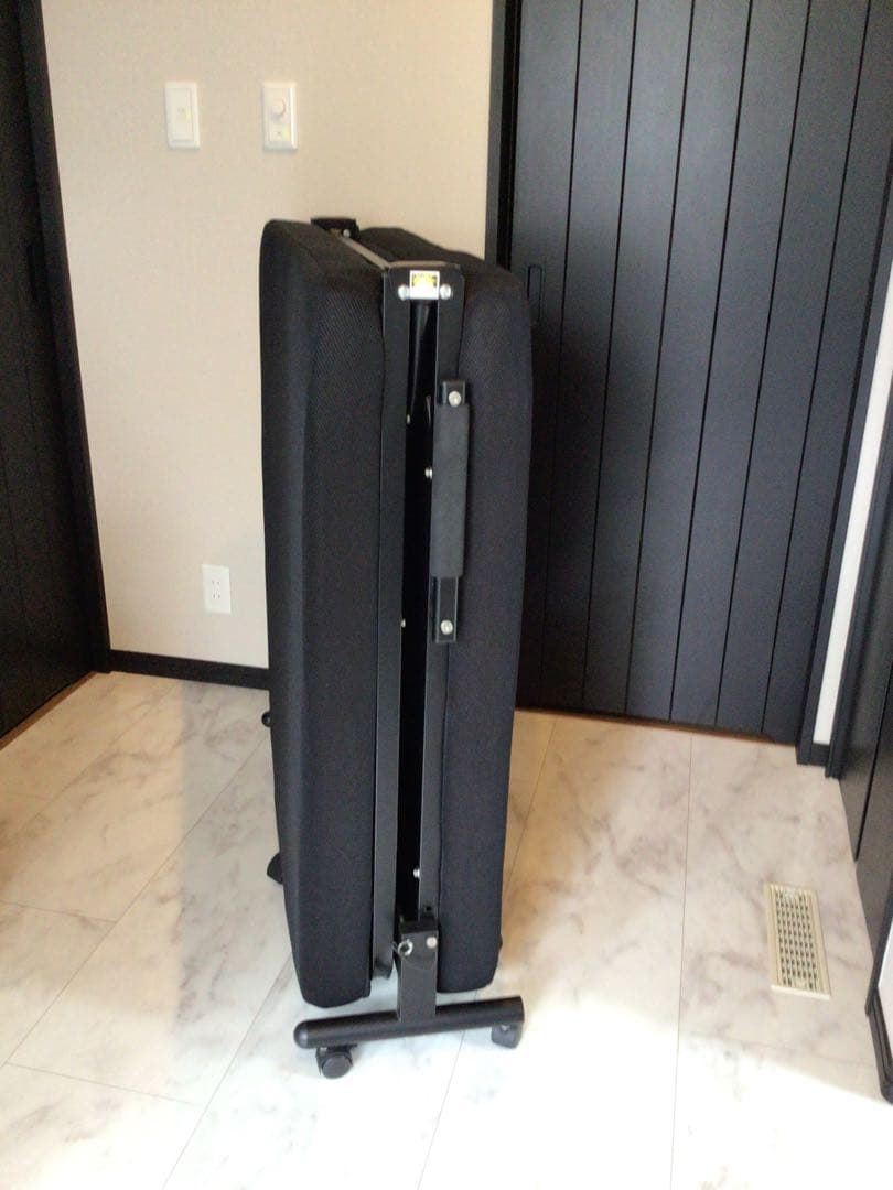 キャスター付き 折りたたみベッド シングル