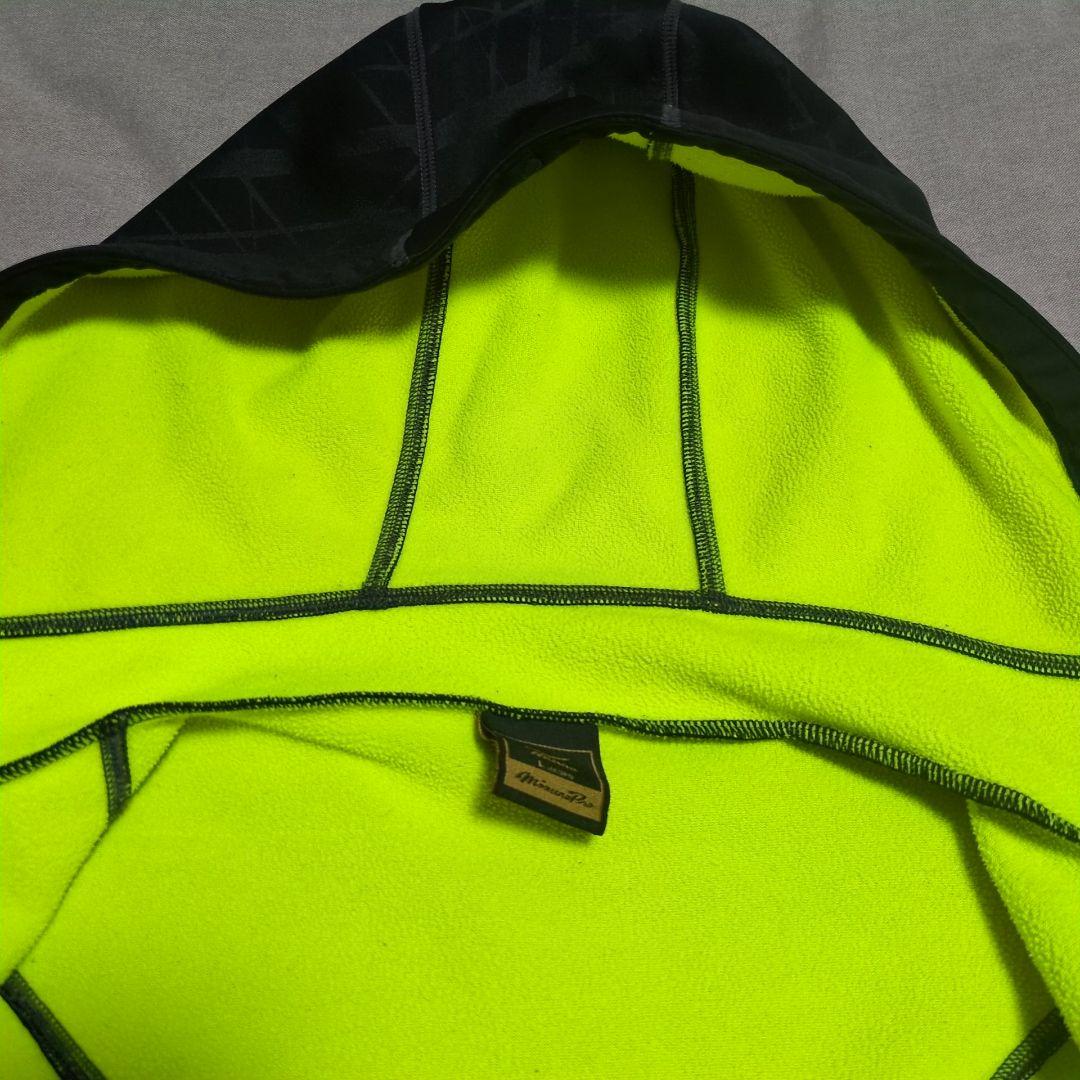 ミズノ 限定ウェアー ミズノプロ テックシールド 長袖パーカー L 黒