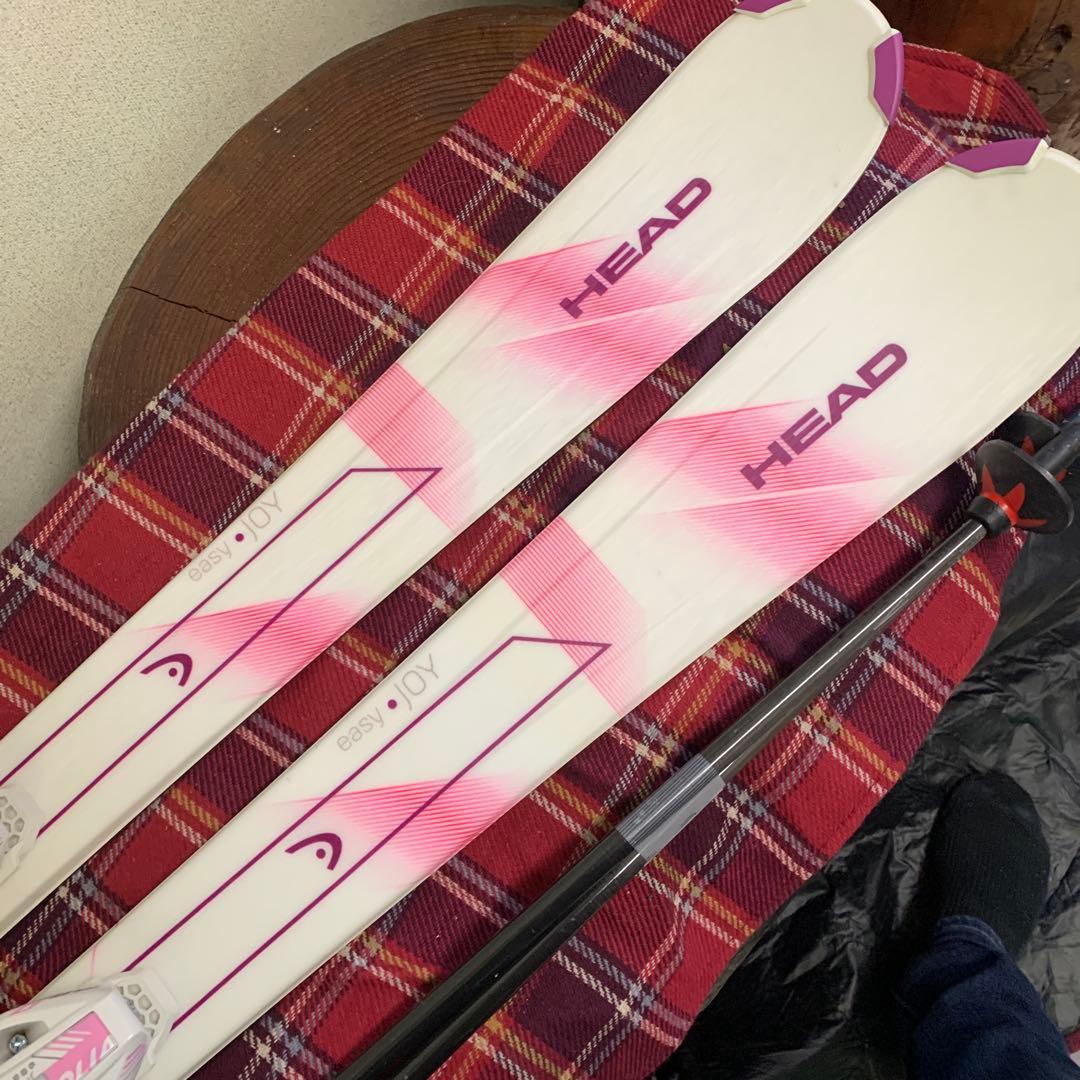 女性用スキーセットHEAD スキー板