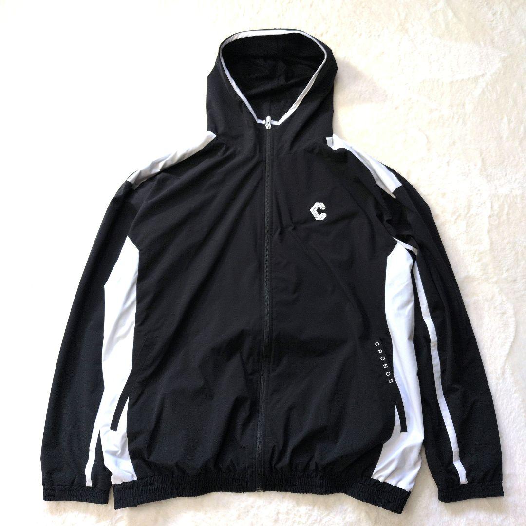 【極美品】CRONOS クロノス ナイロンジャケット XL 黒 撥水 メッシュ
