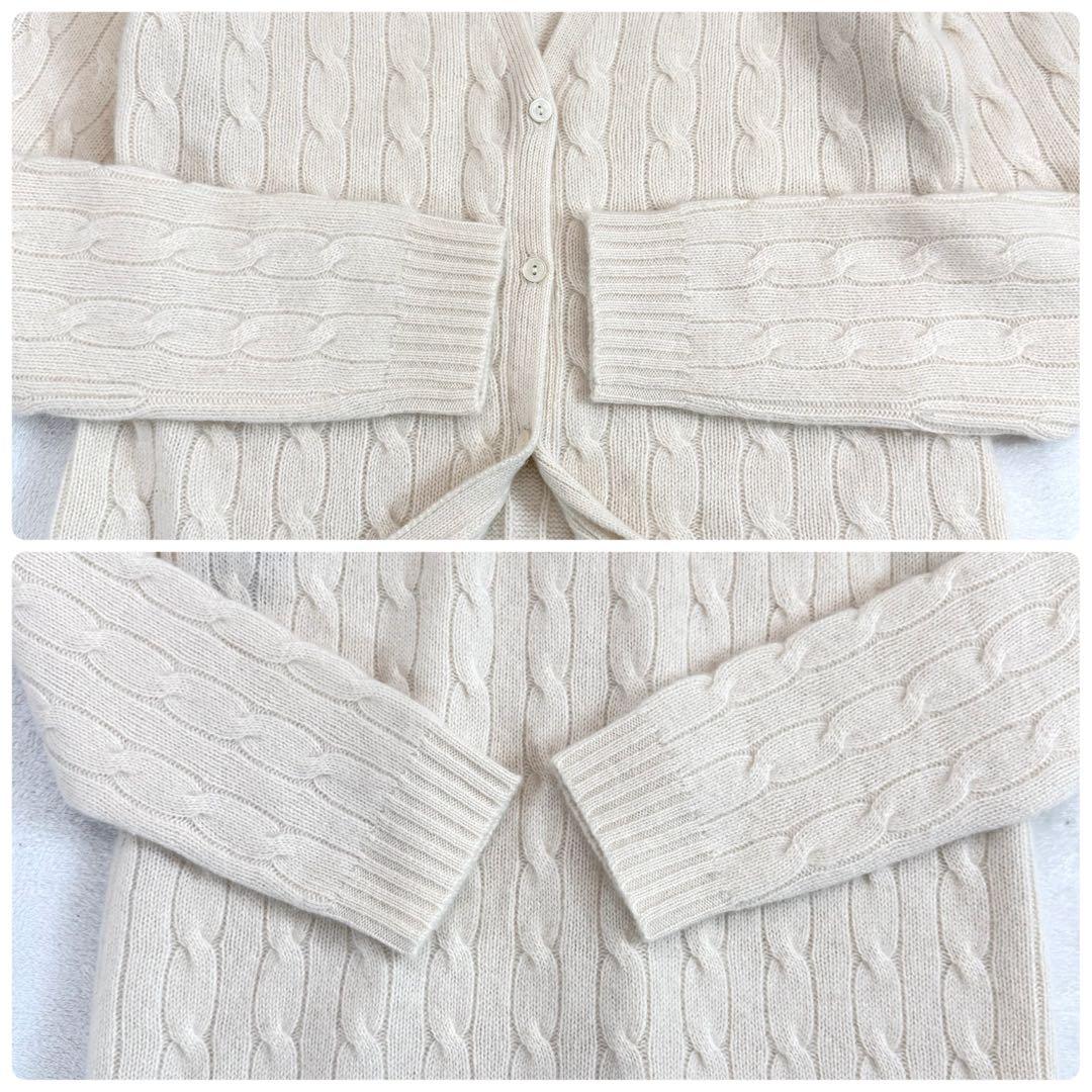 Ralph Lauren ケーブル ニット ロング カーディガン カシミヤ