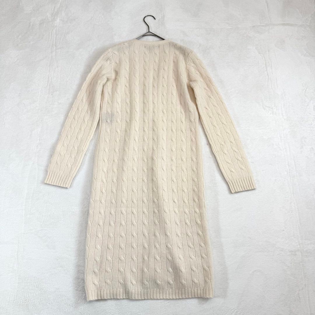 Ralph Lauren ケーブル ニット ロング カーディガン カシミヤ