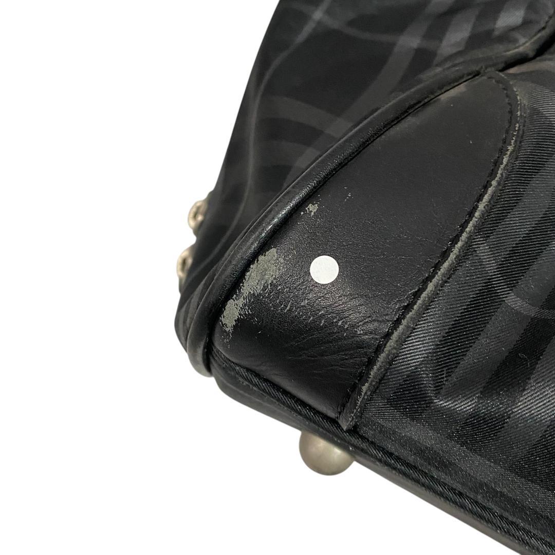 BURBERRY GOLF バーバリー ゴルフ ボストンバッグ ブラック