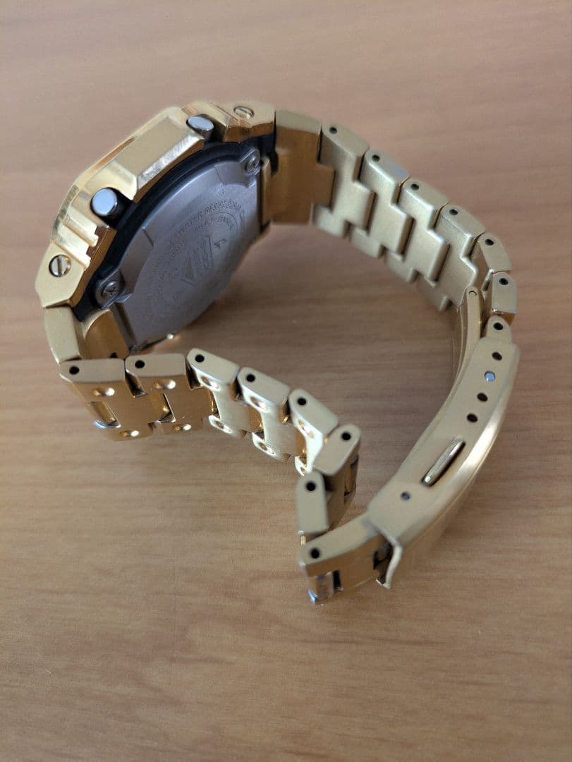 CASIO G-SHOCK 5610シリーズ　ソーラー電波時計　メタルカスタム