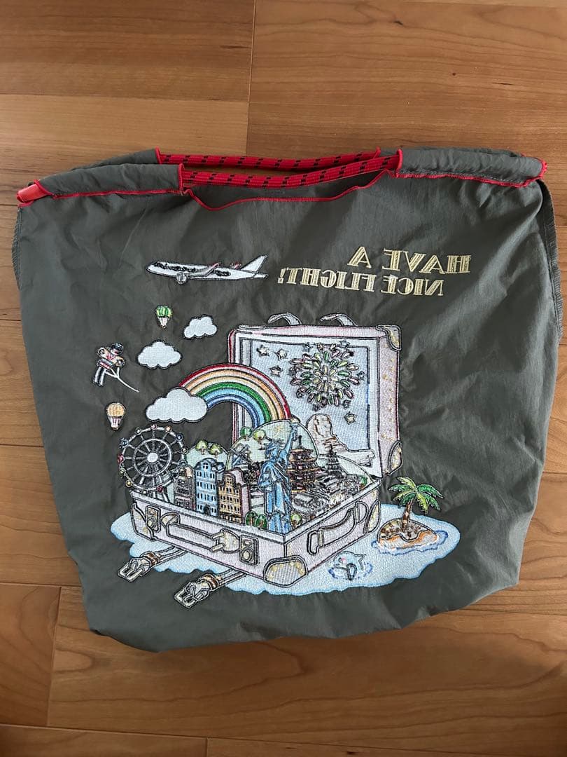 JALコラボ第一弾　Ball & Chain エコバッグ グレー