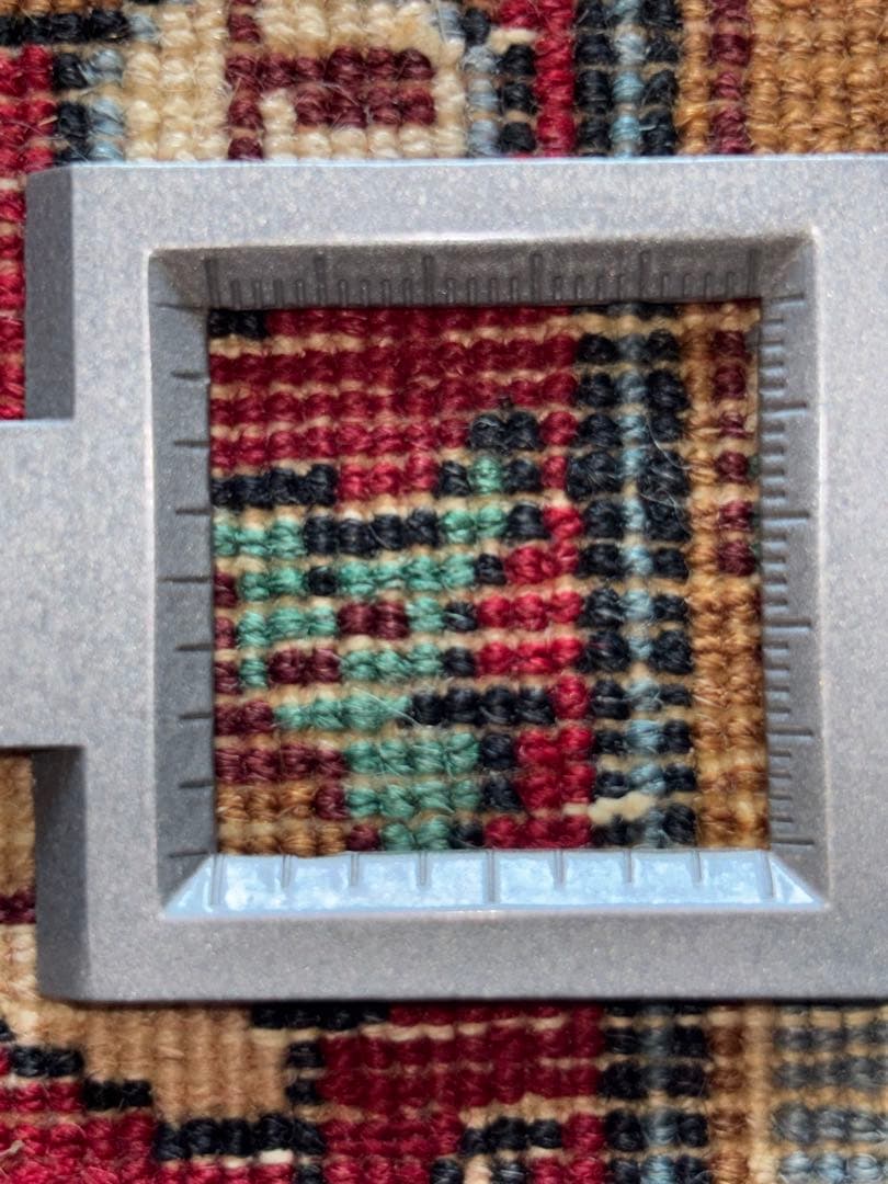 ペルシャ絨毯　ヴィンテージ　手織り