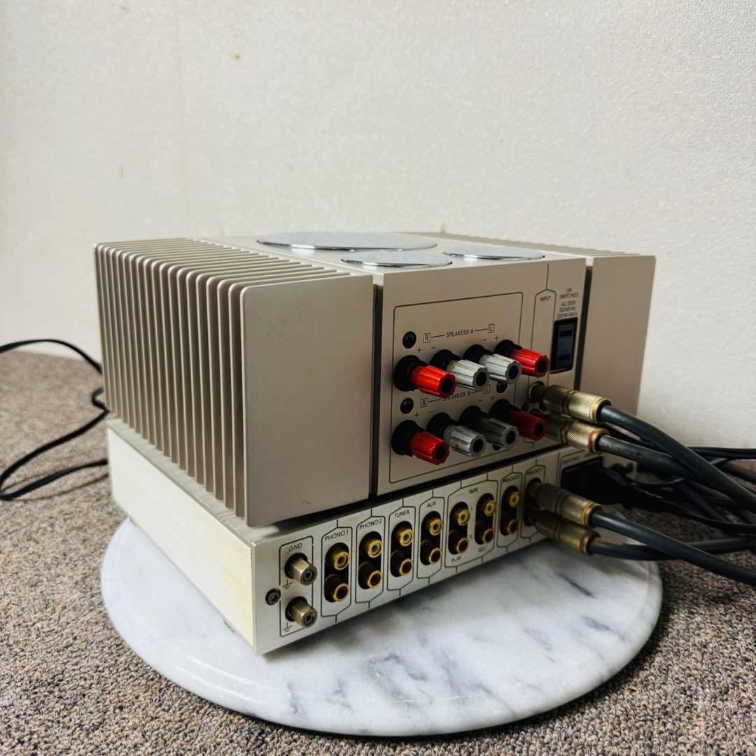 C78激レア✨Aurex ステレオパワーアンプ プリアンプ セット売り✨