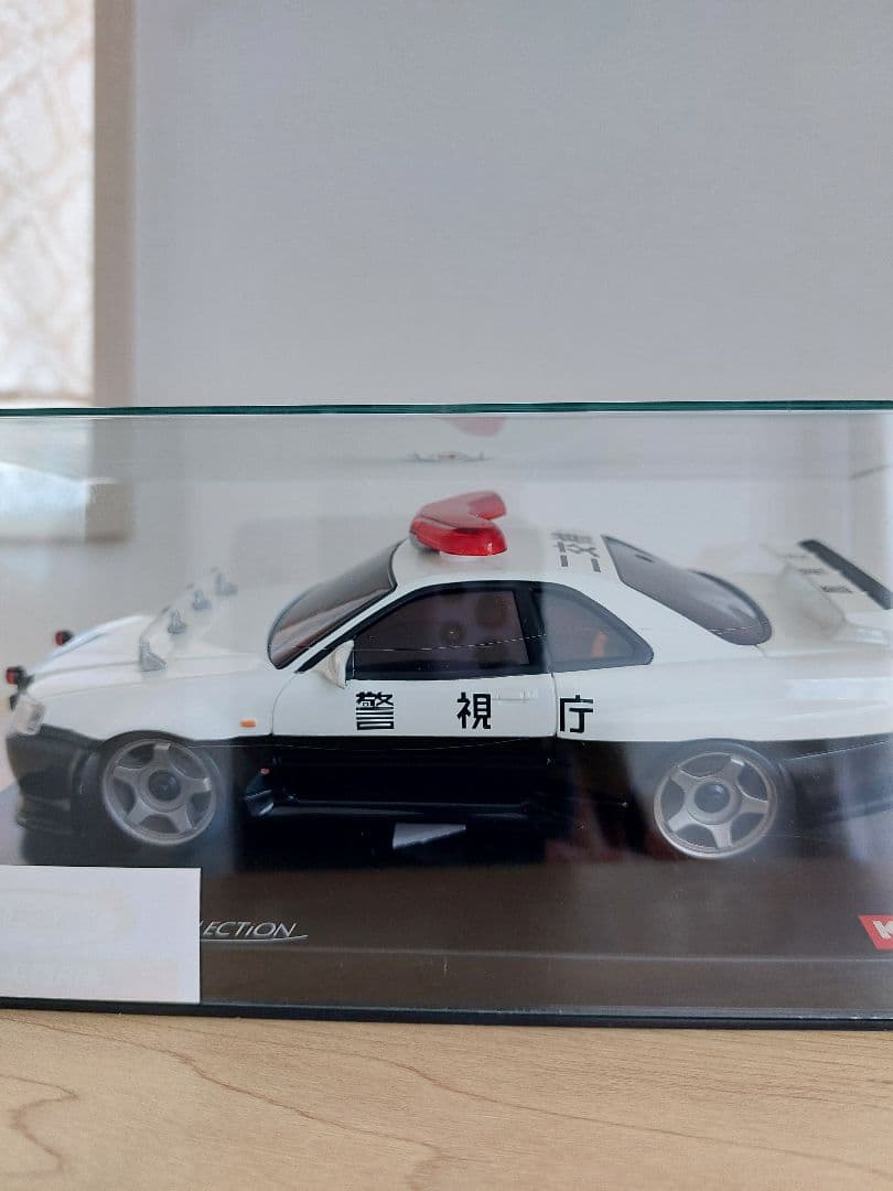 京商　オートスケールコレクション　警視庁パトカーR34　GT