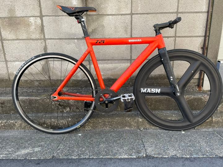 leader721 オレンジ　バトンホイール