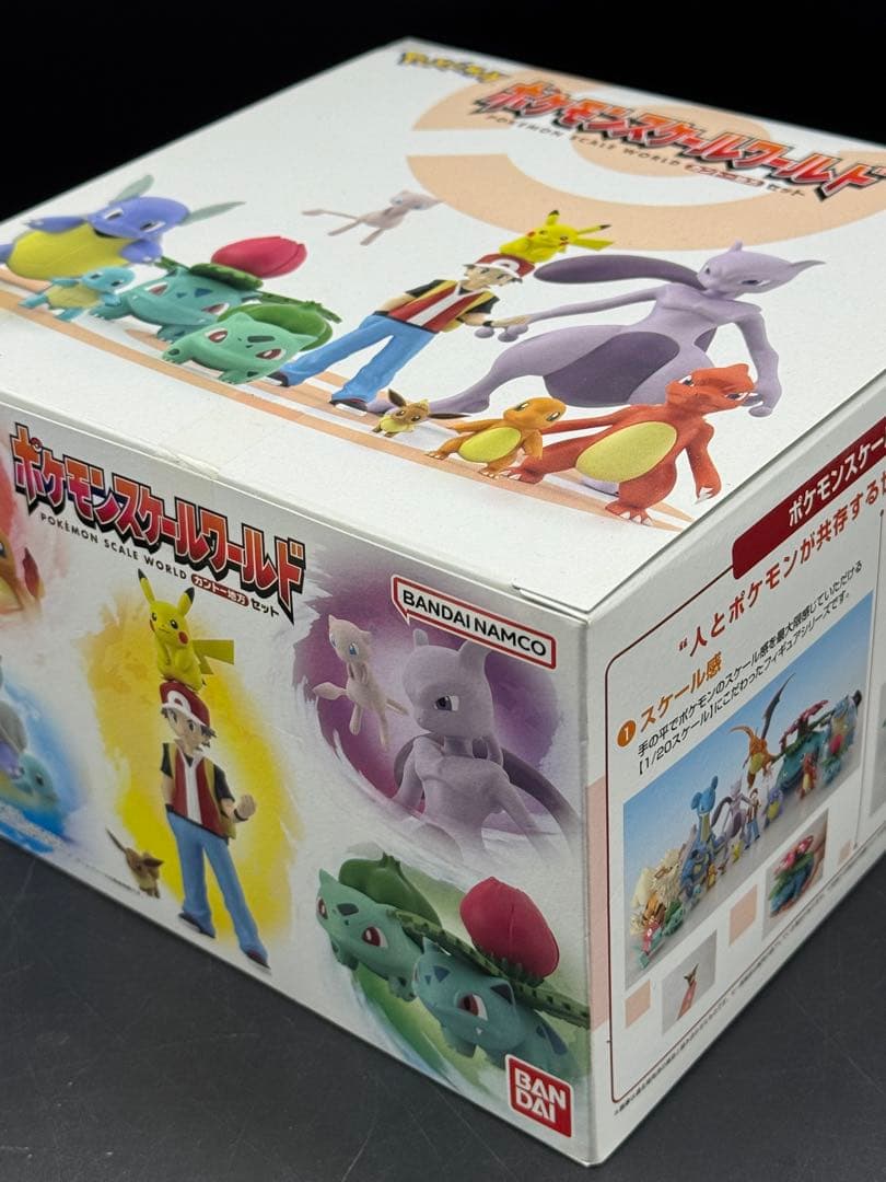 カントー地方セット ポケモンスケールワールド 帽子乗りピカチュウ