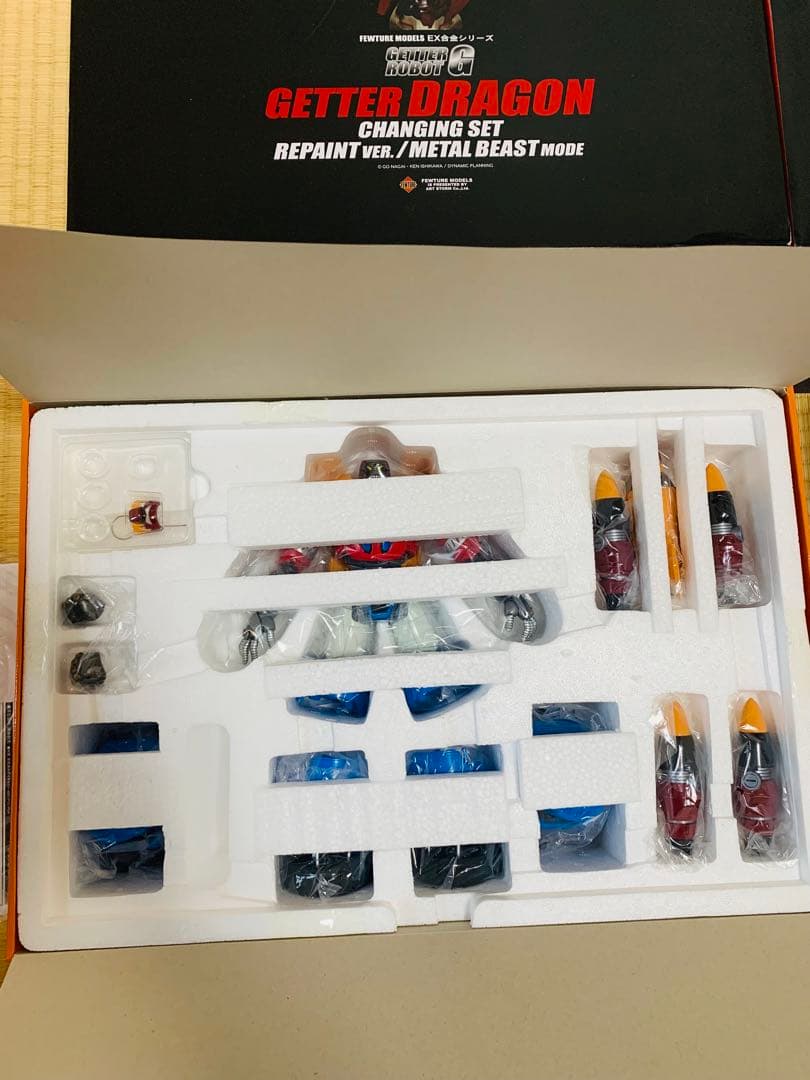 groujoe3　アートストーム　EX合金　ゲッターロボG セット