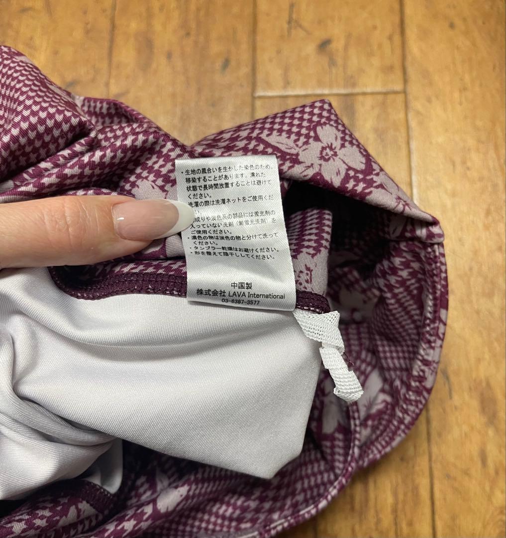 【上下セット】SUKALA チェックビスチェブラトップ&クロスレギンス Mサイズ