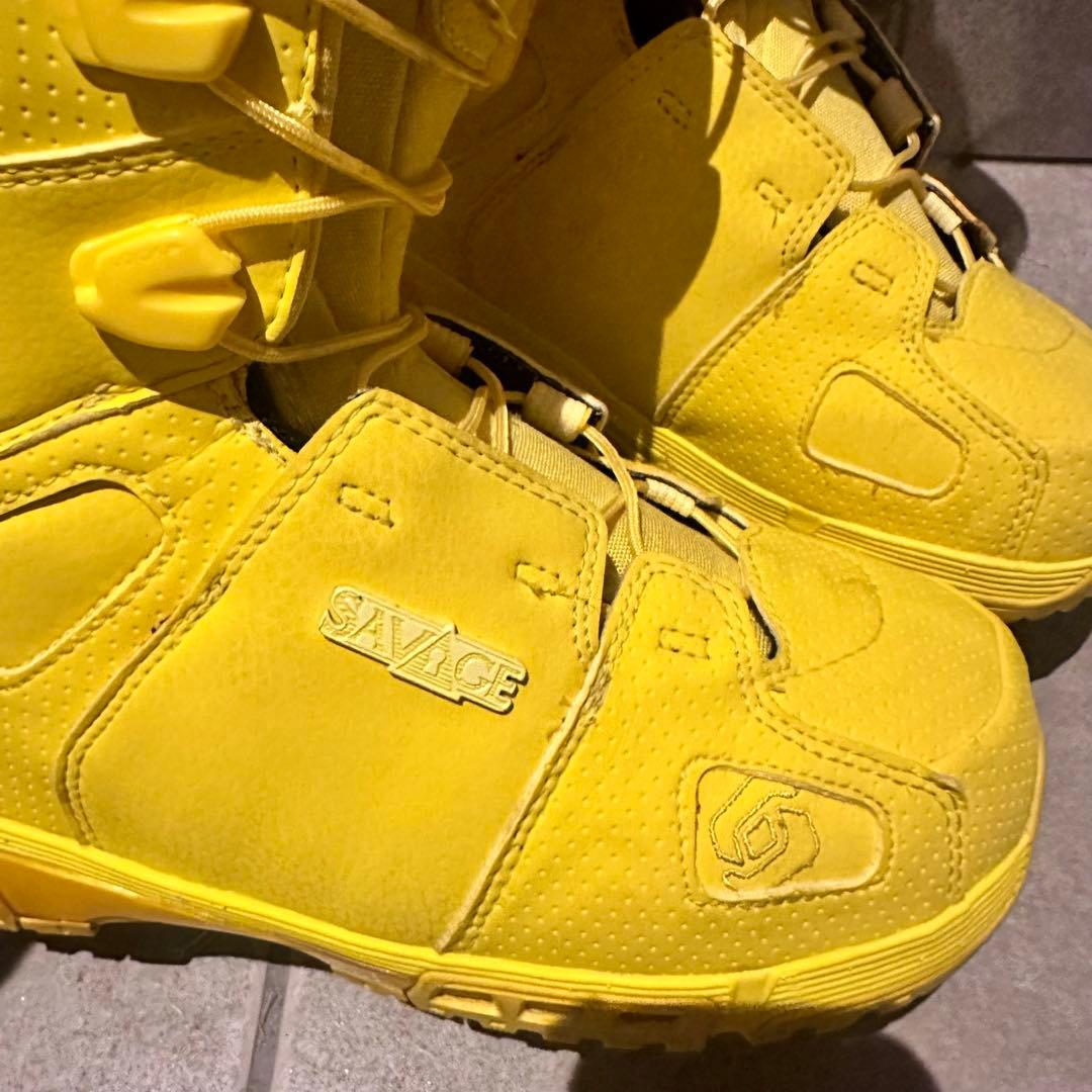 サロモン SALOMON スノーボードブーツ サベージ　25.5cm