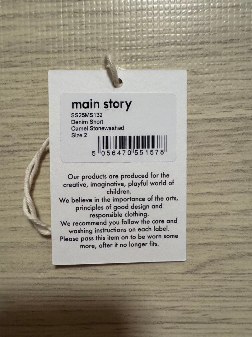 ボトムス mainstory Denim Short 2Y
