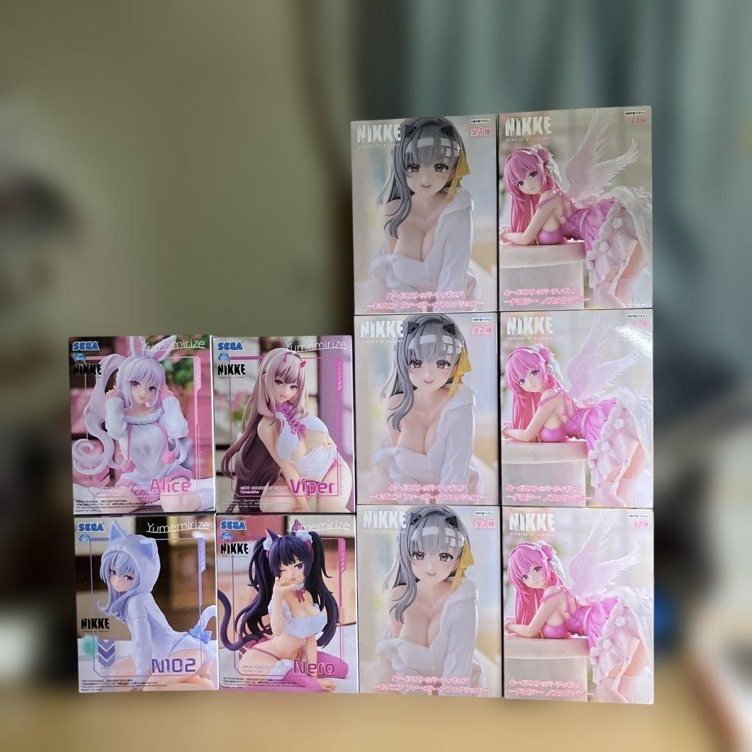 勝利の女神 NIKKE モダニア ドロシー 等　フィギュアまとめ売り10点セット