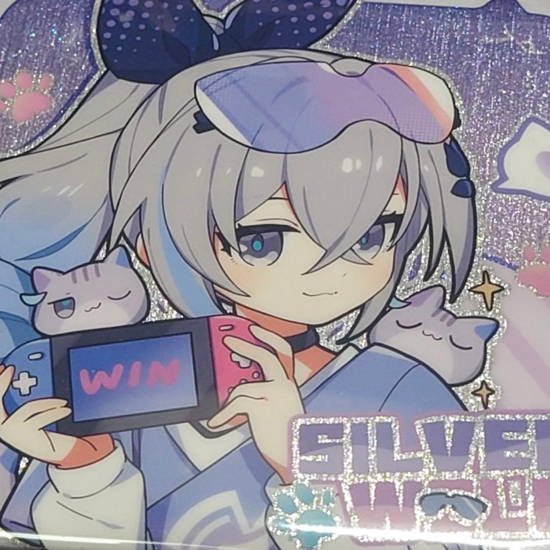 崩壊スターレイル　銀狼　フィギュア　ちびねこ　特典缶バッジ付き