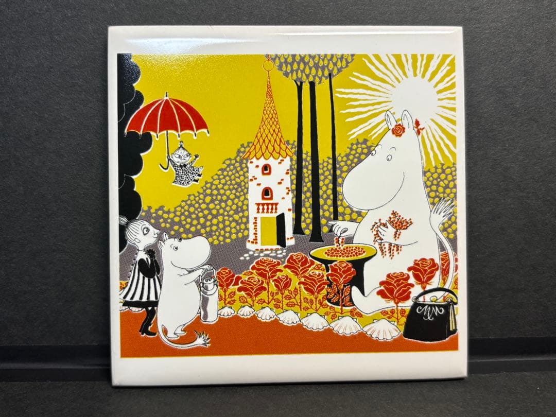 ムーミン　アートタイル　5点セット 美品