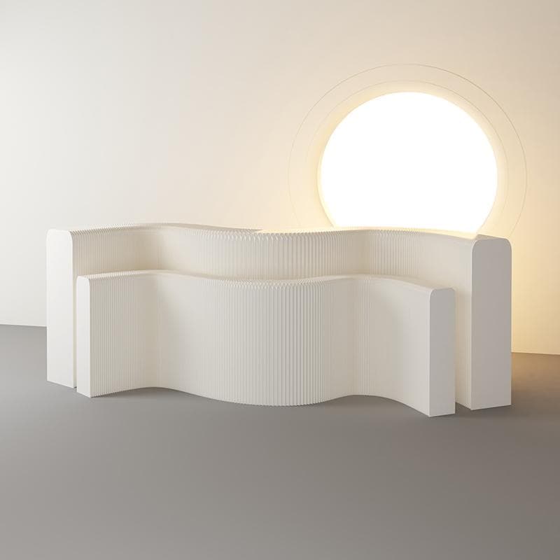 ディスプレイラック展示台セット陳列台 折りたたみ長さ2-3ｍ高さ98㎝幅52㎝