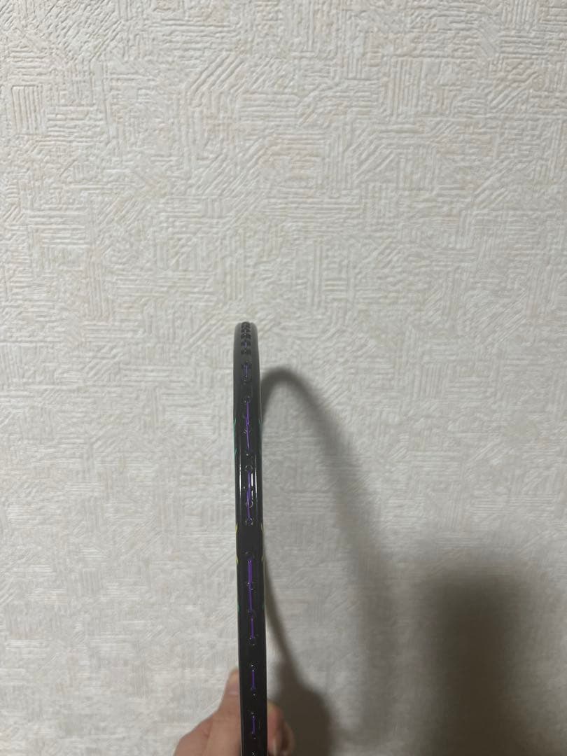 バドミントンラケット グリーン パープル