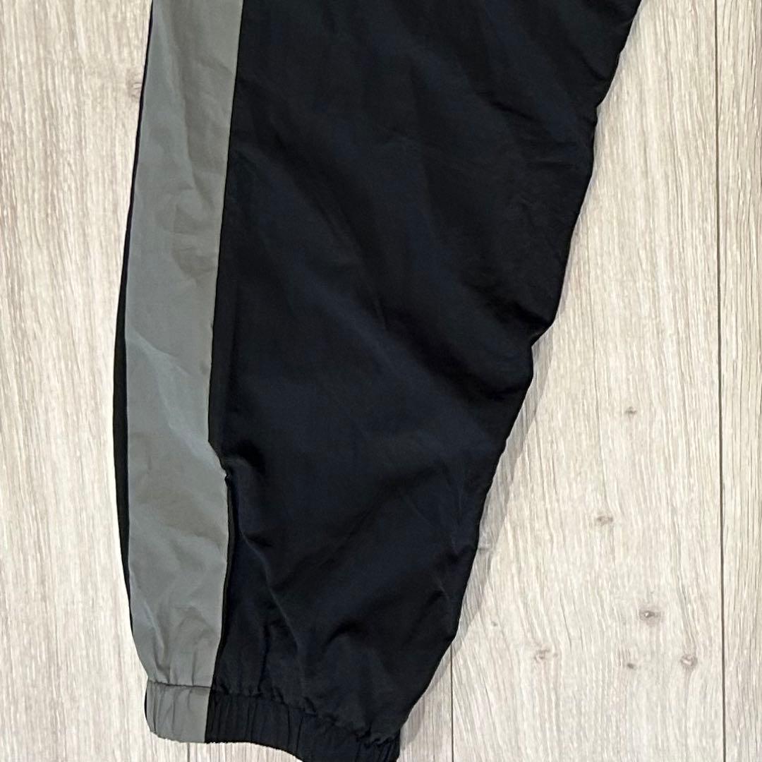 PRO CLUB プロクラブ ナイロンパンツ トラックパンツ XL 黒 ライン