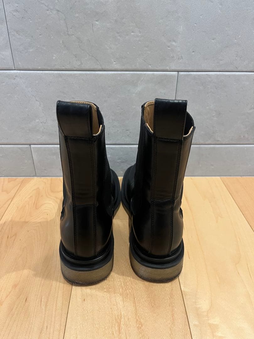 TODAYFUL Leather Middle Boots 38 サイドゴア