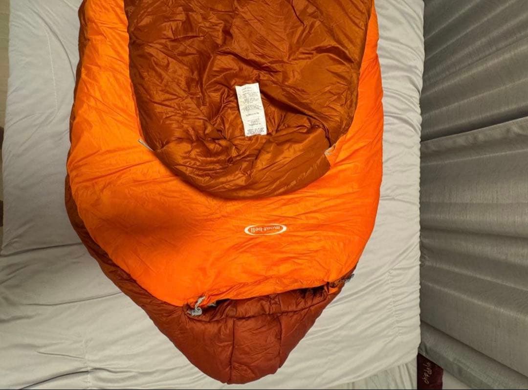 mont-bell Seamless Burrow Bag 寝袋 バロウバッグ