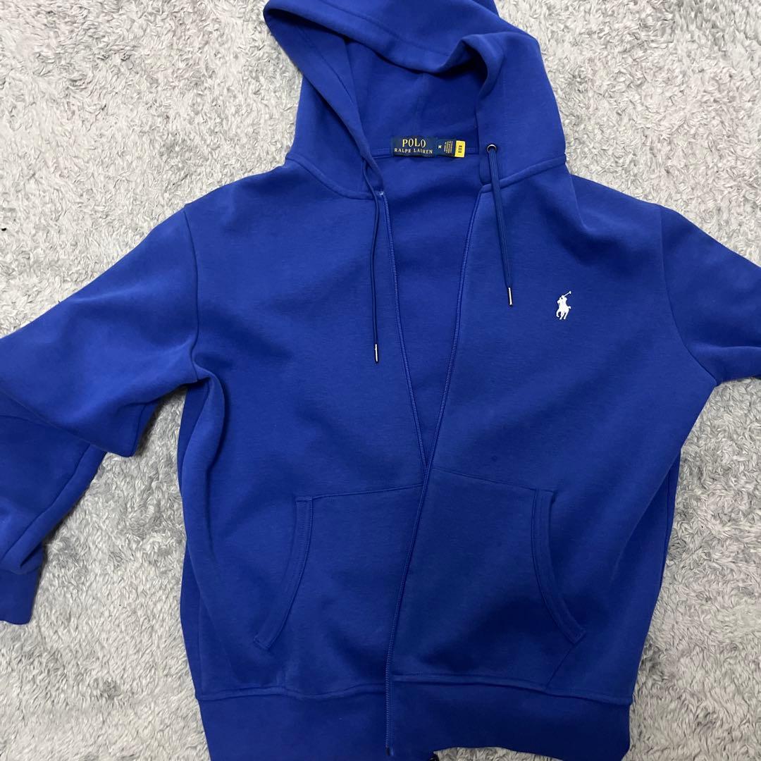 ポロ・ラルフ・ローレン スウェットセット 青