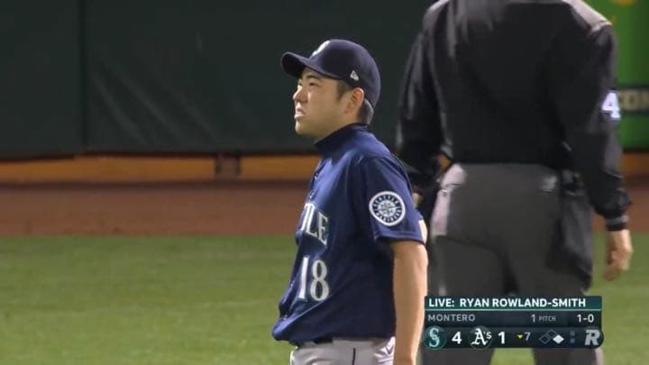 菊池雄星 MLB 実使用公式球 ホログラムステッカー付き