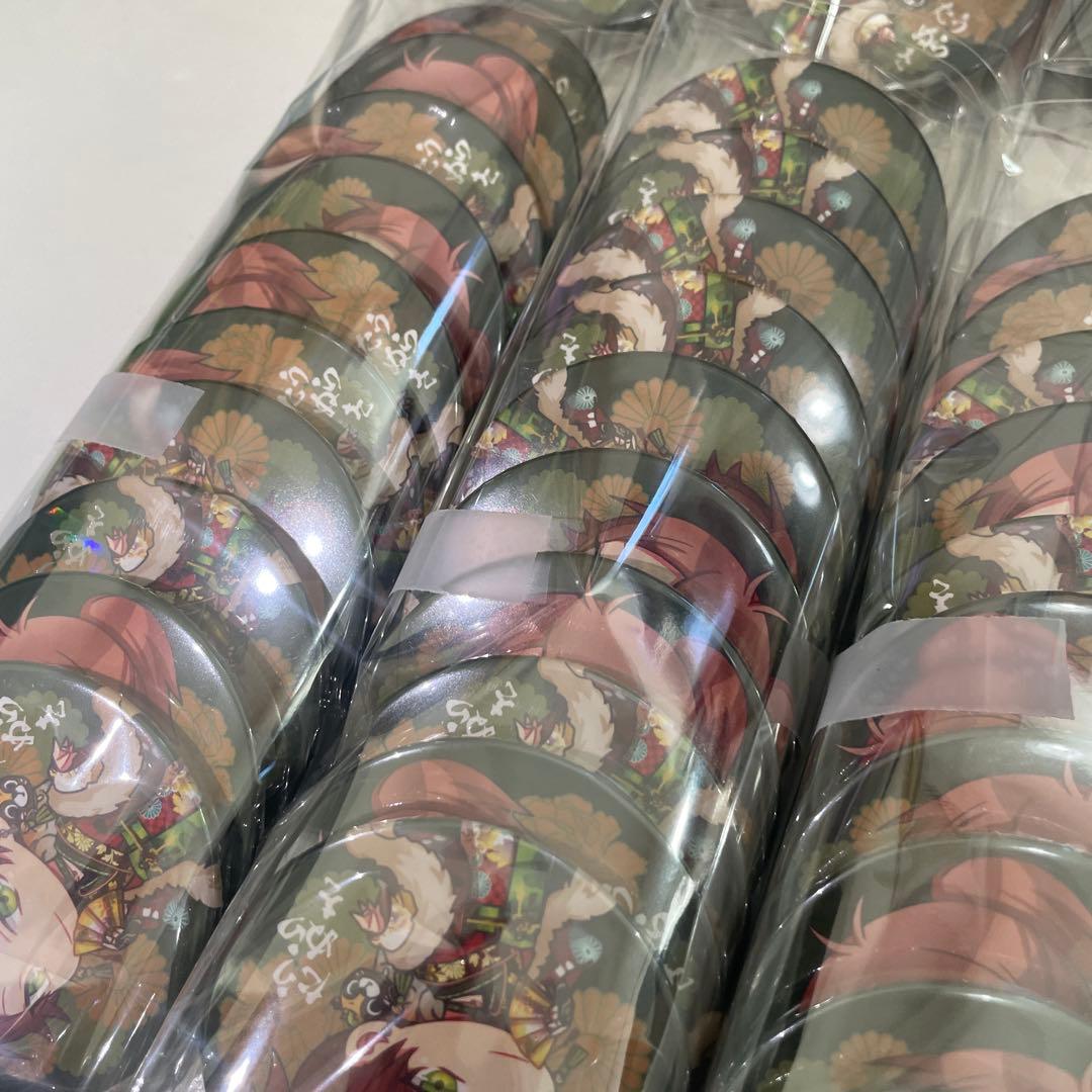 L33.浦島坂田船 花魁 缶バッジ うらたぬき 2020 春ツ デフォ