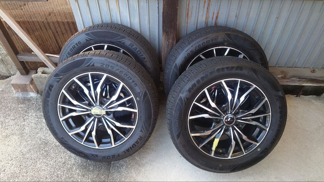 ウェッズ レオニス 16in 6.5J+40 PCD114.3 4本 プリウスα