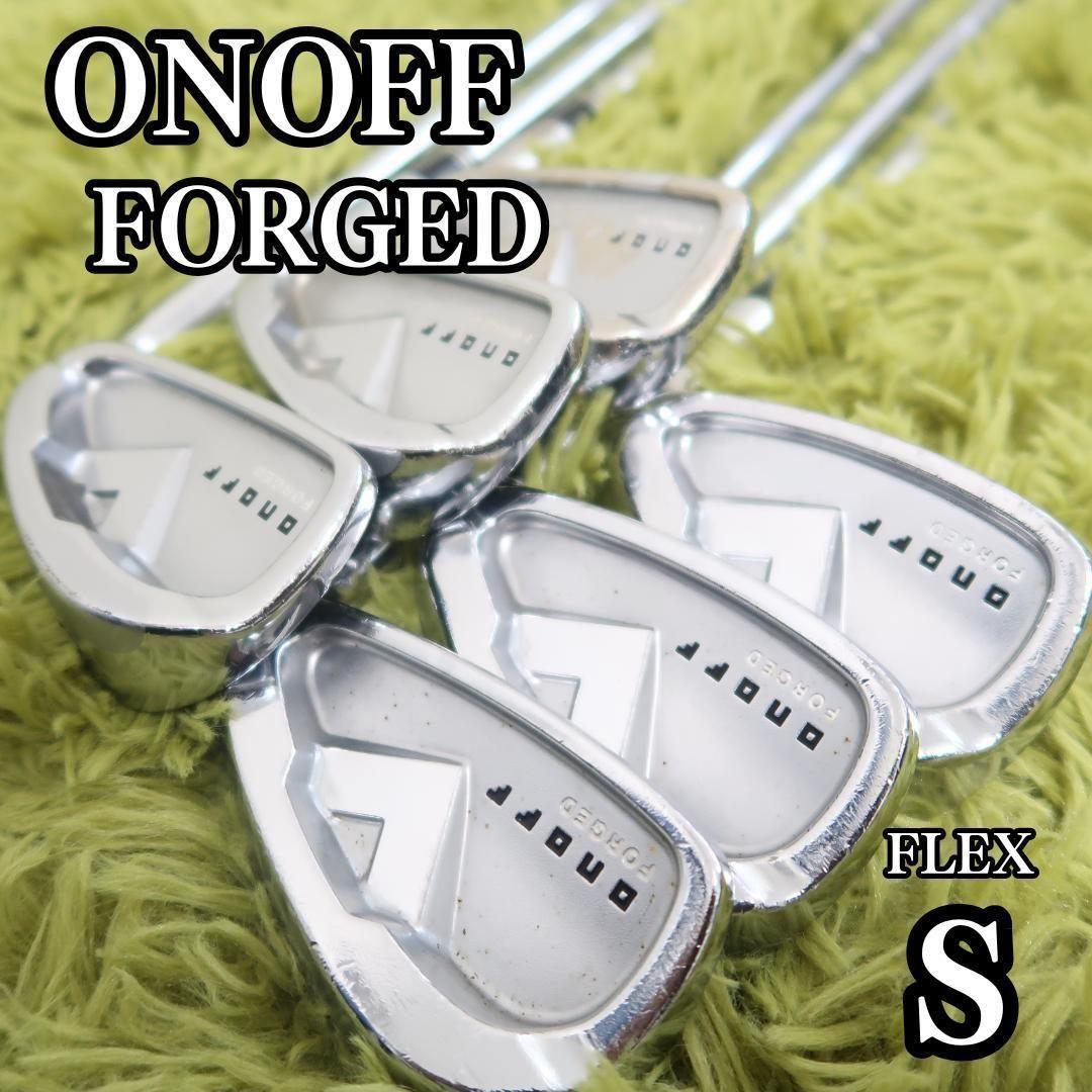 ☆名器☆　オノフ　ONOFF　フォージド　forged アイアンセット 6本
