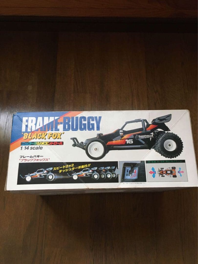 【完動品】 ニッコー　ラジコン　フレームバギー　ブラックフォックス