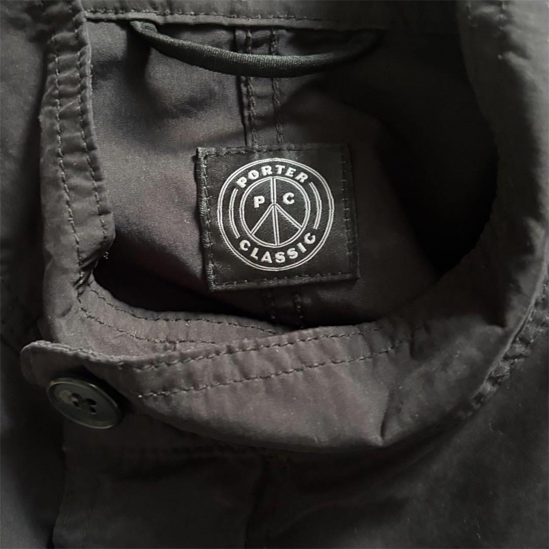 Poter Classic ウェザーミリタリーコート　洗える　M ブラック