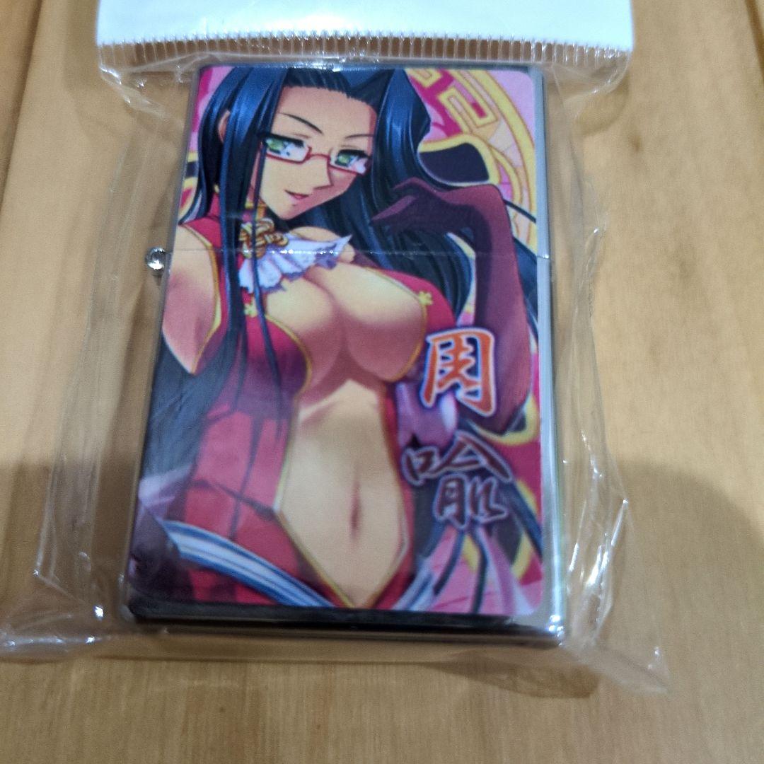 新品未開封『真・恋姫†無双』周瑜　Zippo風 オイルライター