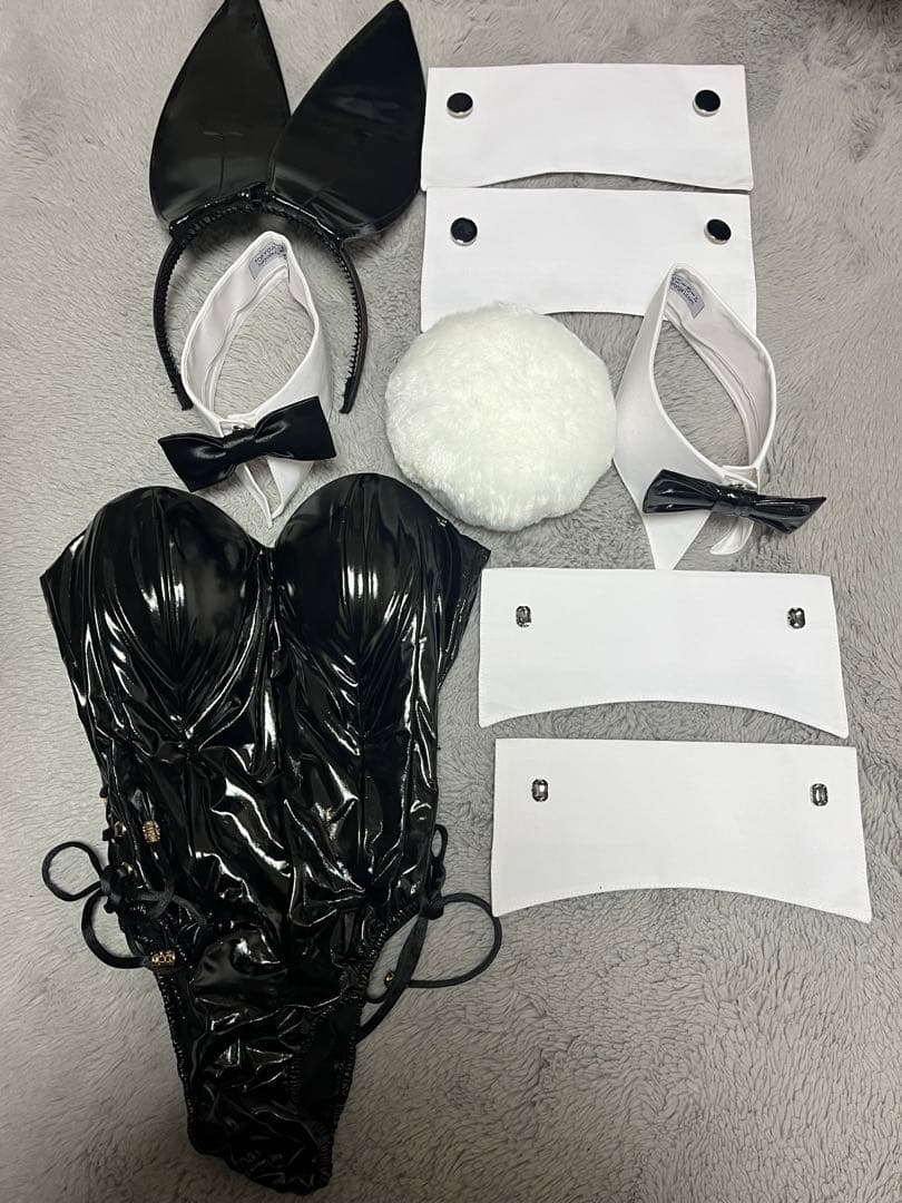 TOKYOバニーガール レザーブラック　Sサイズ　フルセット