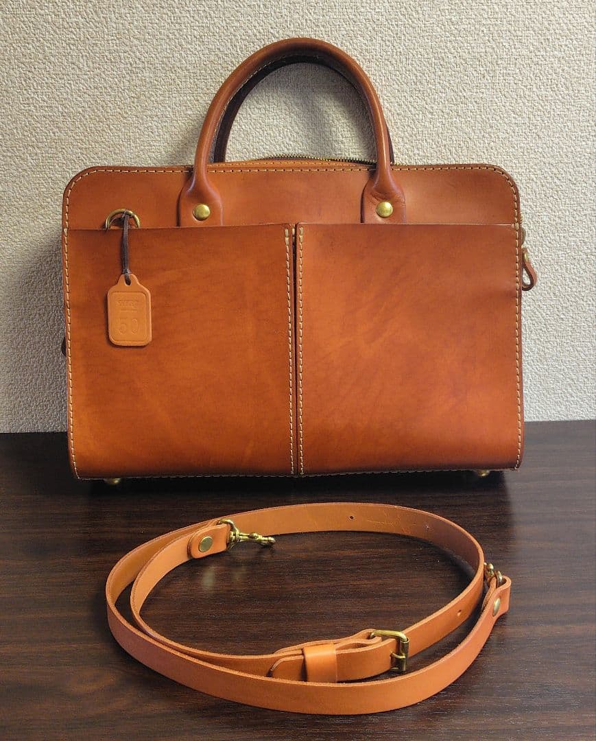 【美品】 HERZ ヘルツ 2way バッグ ロングセラー(BW-20)