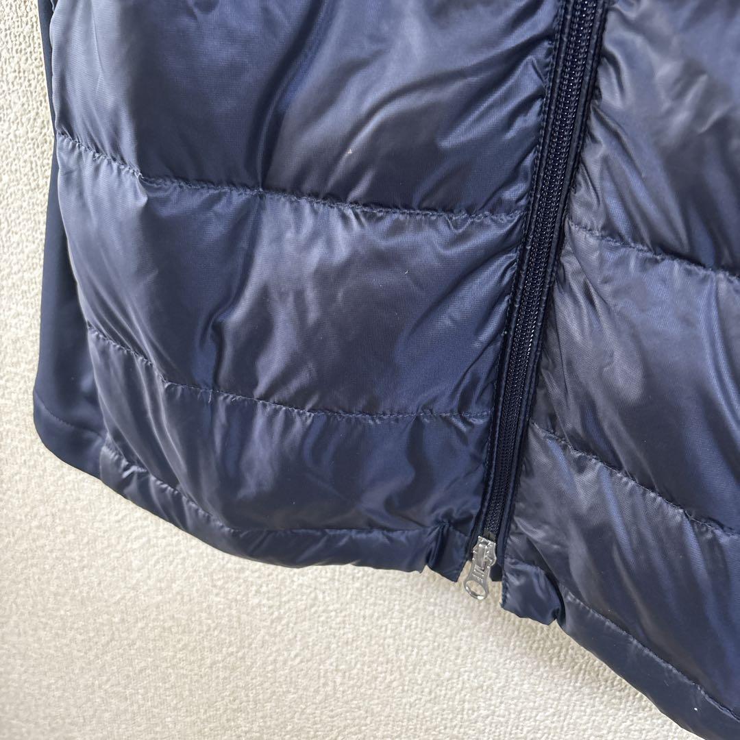 Munsingwear ダウン　ノースリーブワンピース ゴルフウェア　ネイビー